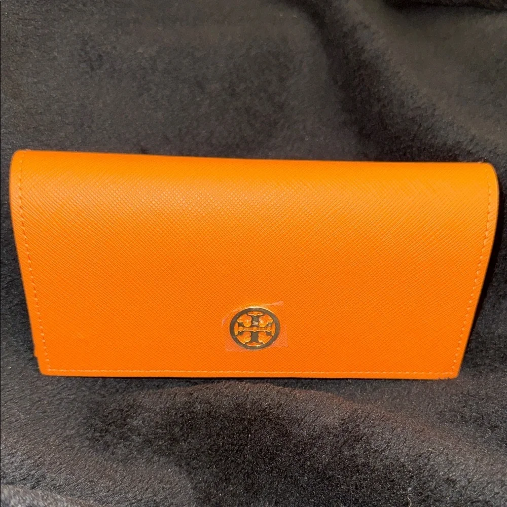Tory Burch Vibrant Orange Clutch